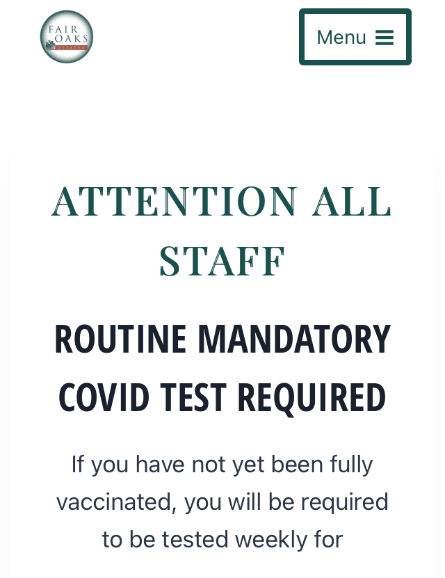 Covid Testing